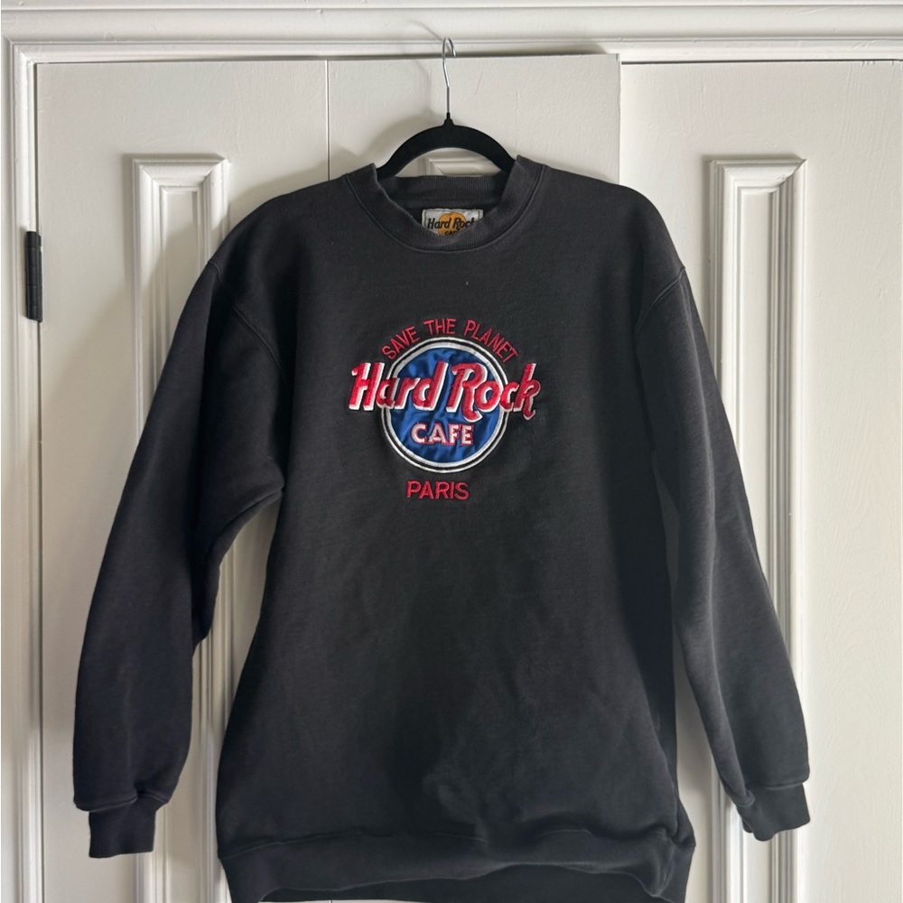 Hard Rock pairs Cafe Black Sweater